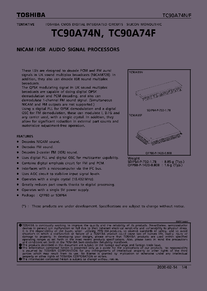 TC90A74F_234570.PDF Datasheet