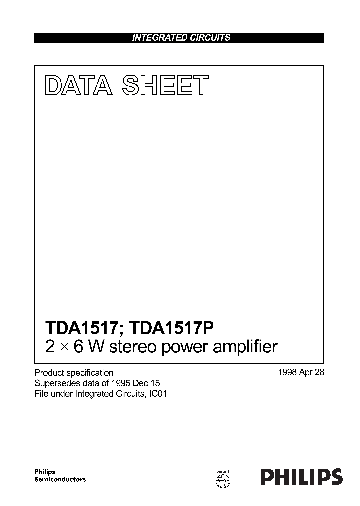 TDA1517_252832.PDF Datasheet