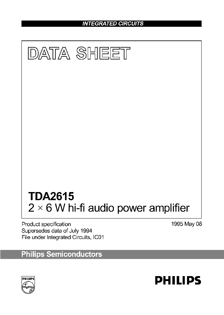 TDA2615_233327.PDF Datasheet