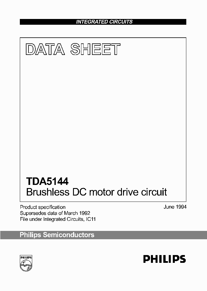 TDA5144_229695.PDF Datasheet