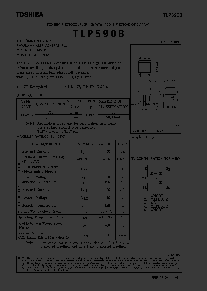 TLP590B_219857.PDF Datasheet