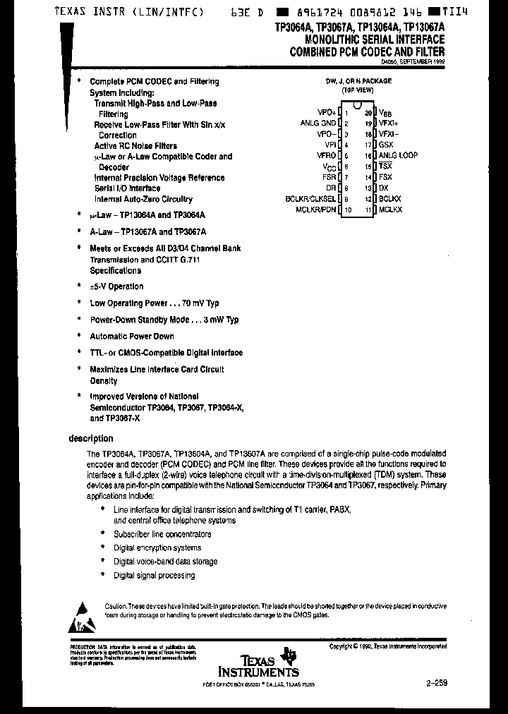 TP3067_291548.PDF Datasheet