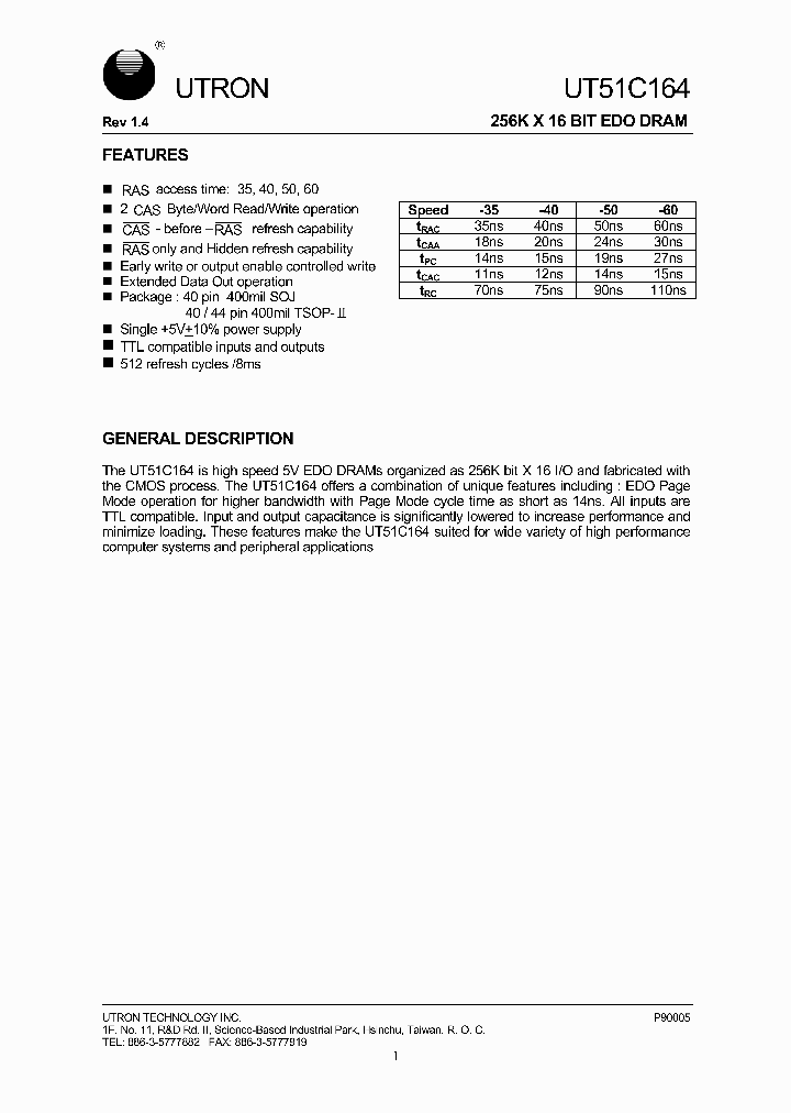 UT51C164_242143.PDF Datasheet