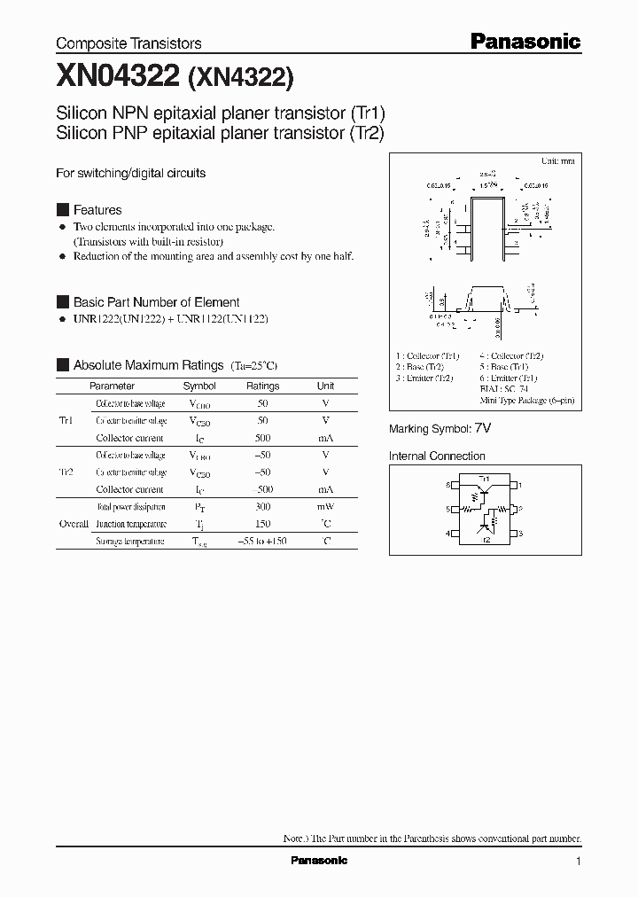 XN04322_288455.PDF Datasheet