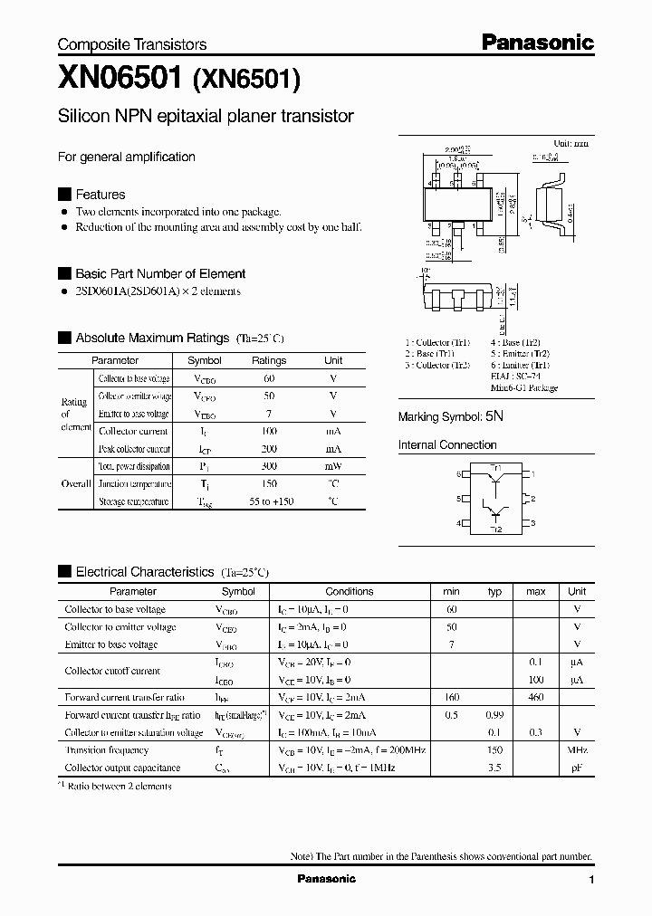 XN06501_295414.PDF Datasheet