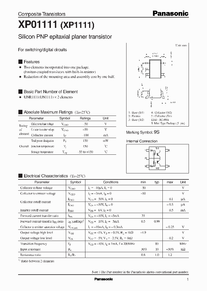 XP1111_277350.PDF Datasheet