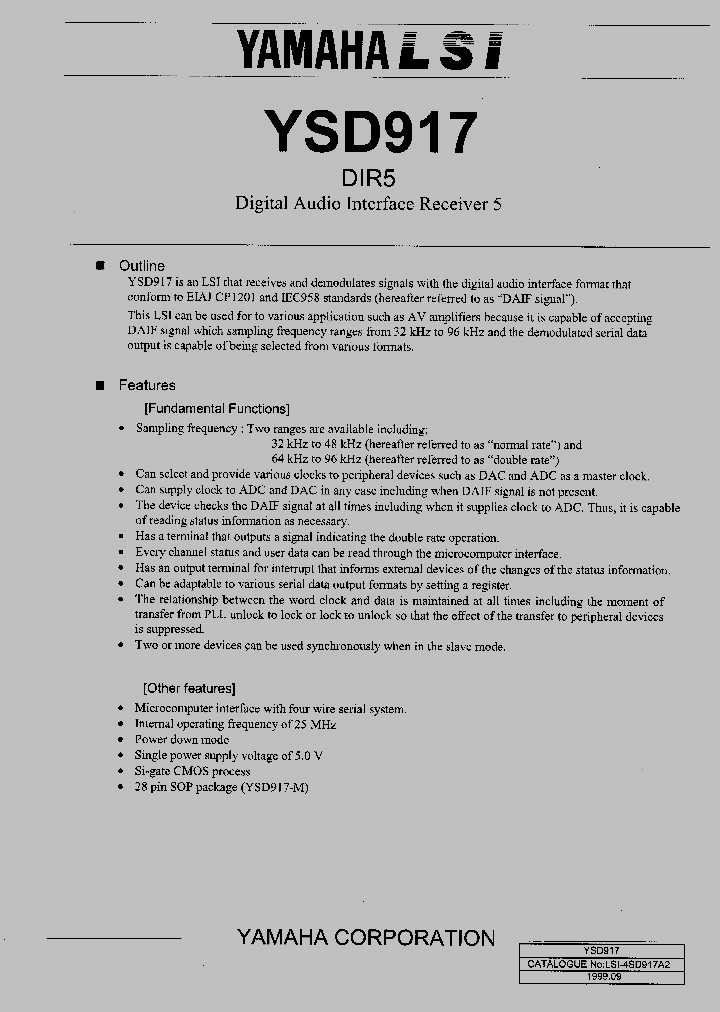 YSD917_226824.PDF Datasheet