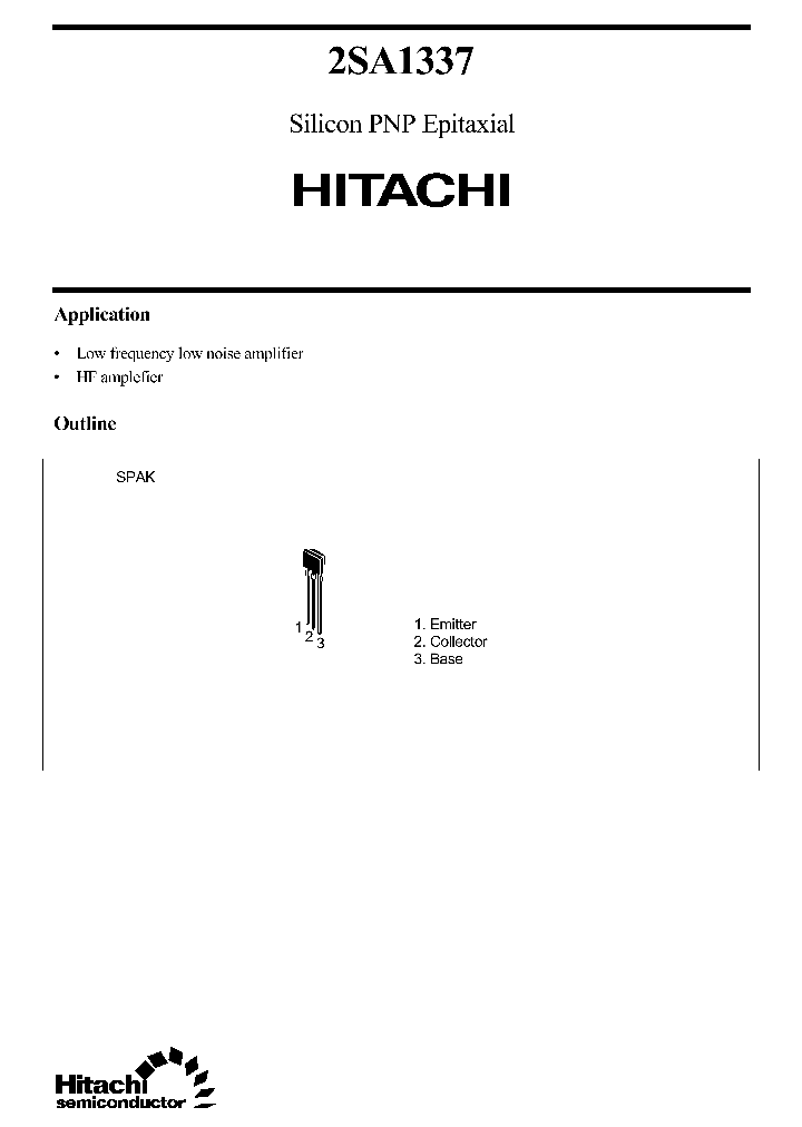 2SA1337_222425.PDF Datasheet