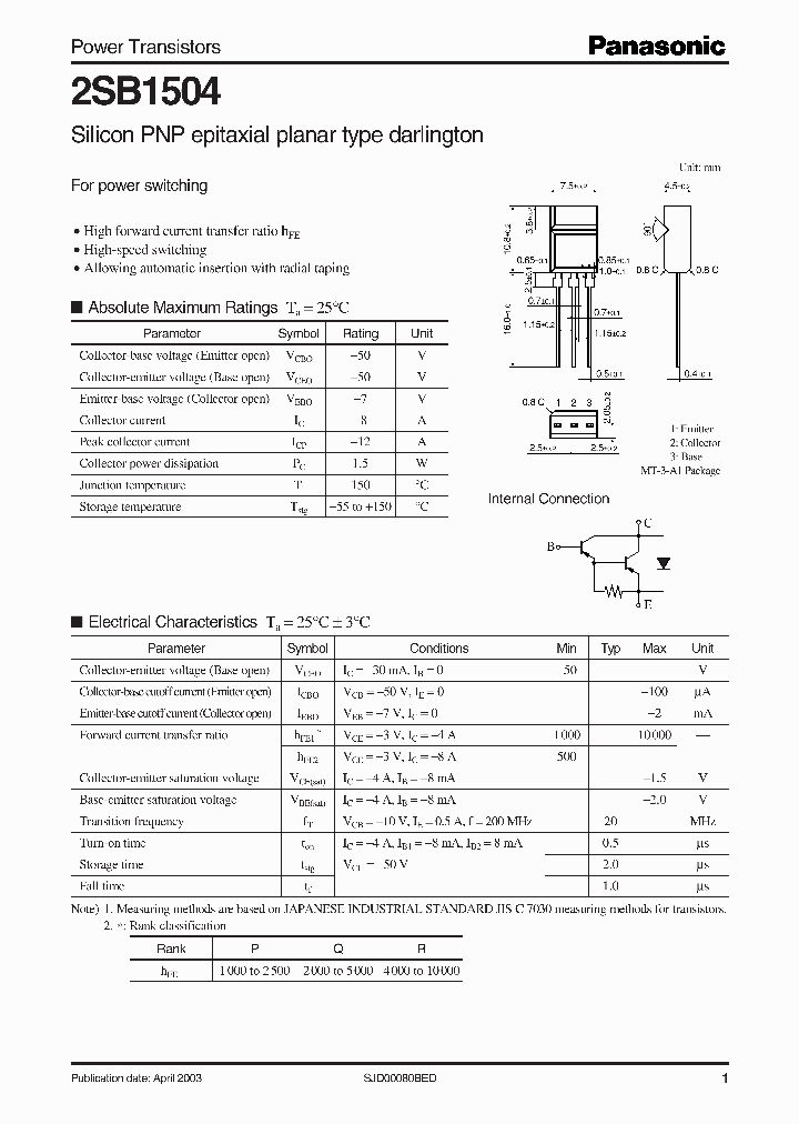 2SB1504_241495.PDF Datasheet