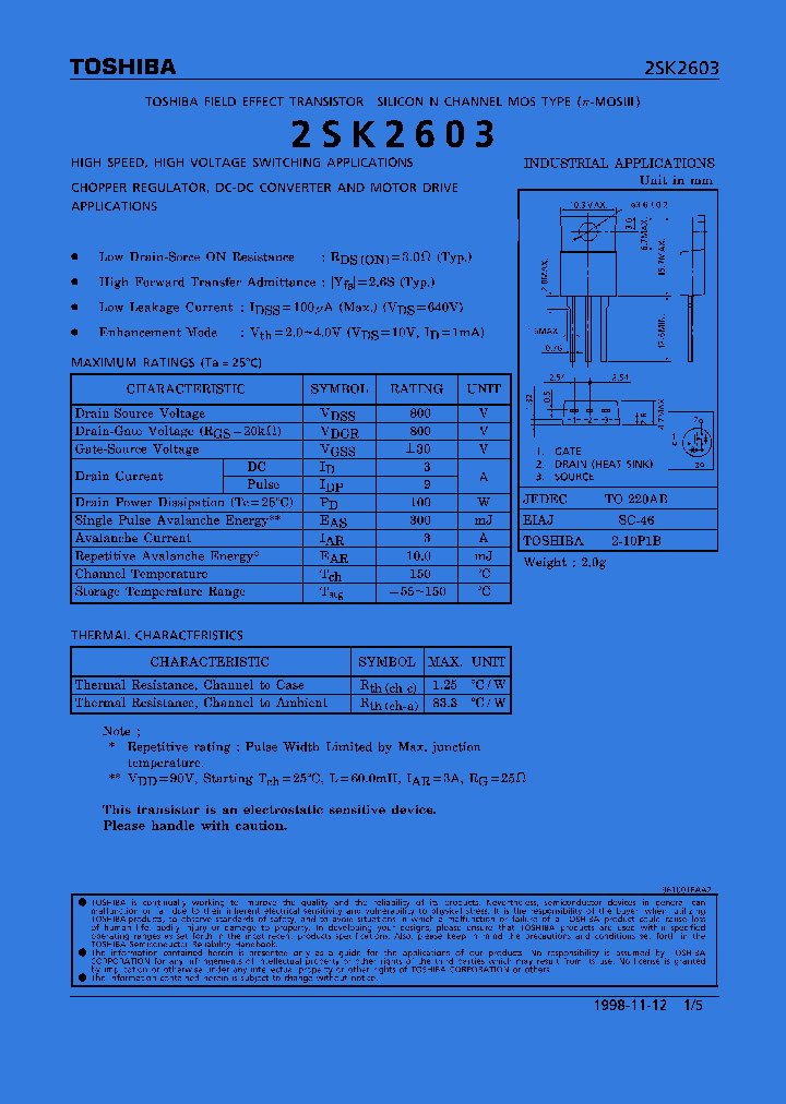 2SK2603_239143.PDF Datasheet