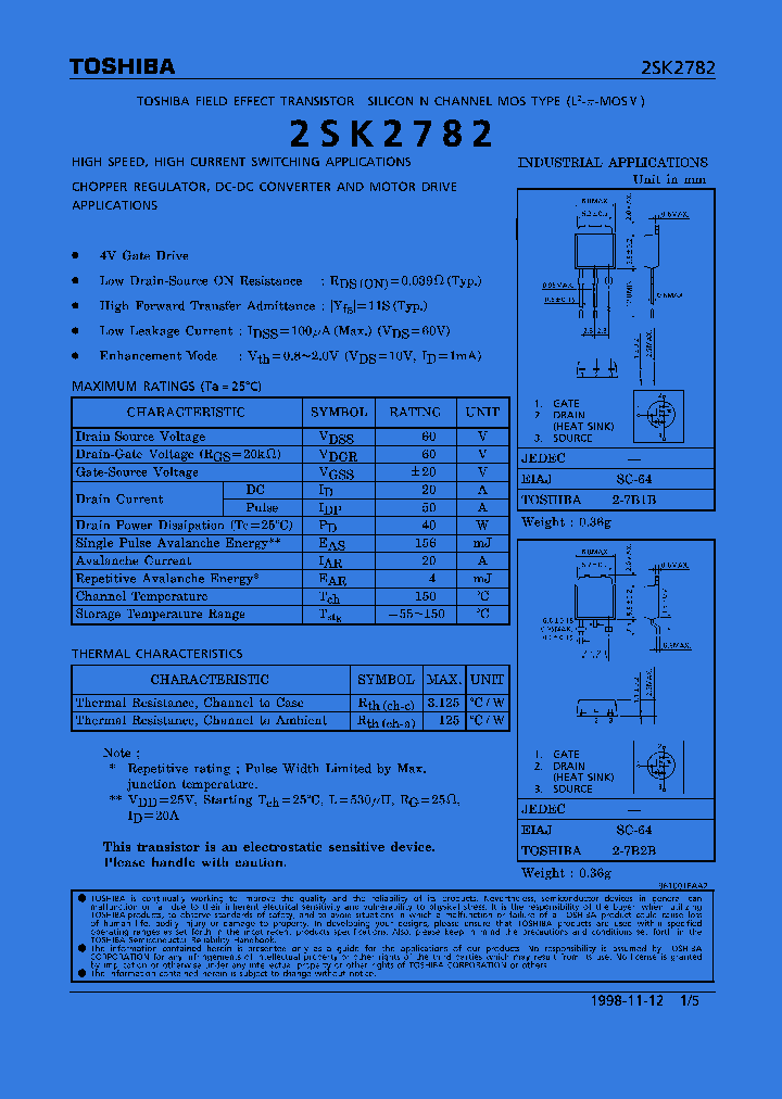 2SK2782_235845.PDF Datasheet