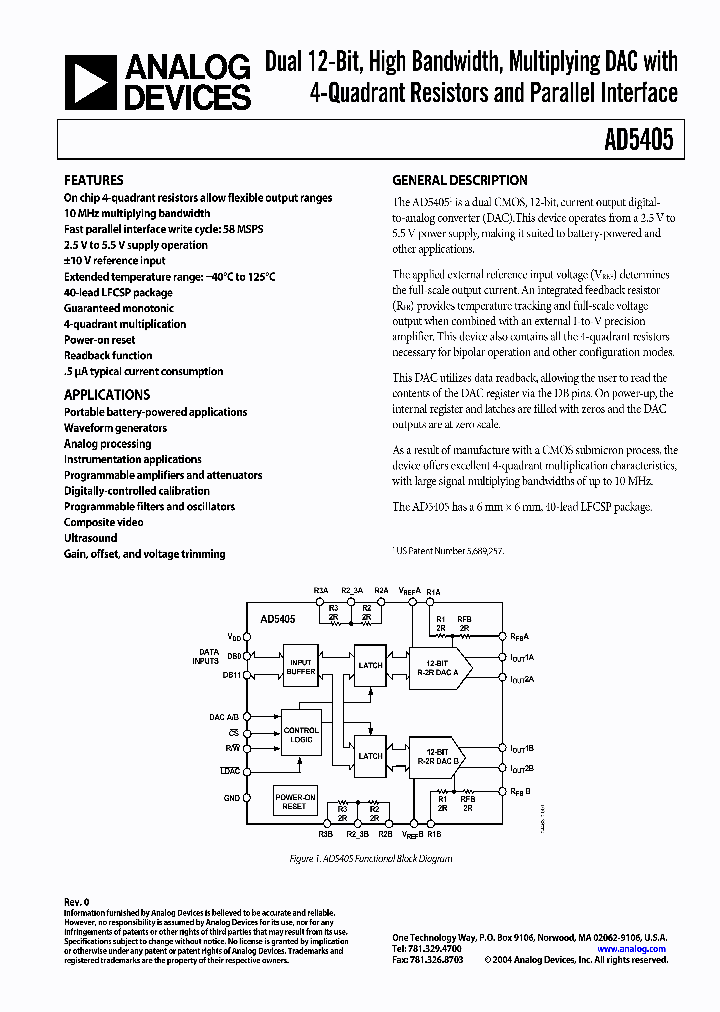 AD5405_231796.PDF Datasheet