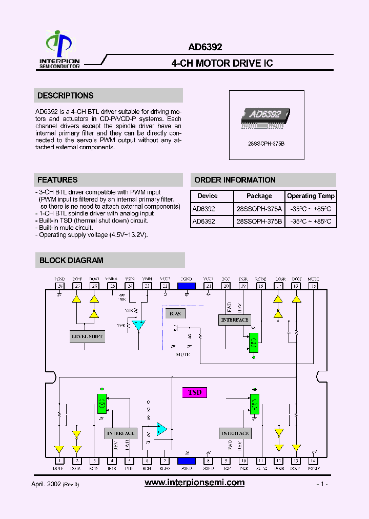 AD6392_264578.PDF Datasheet