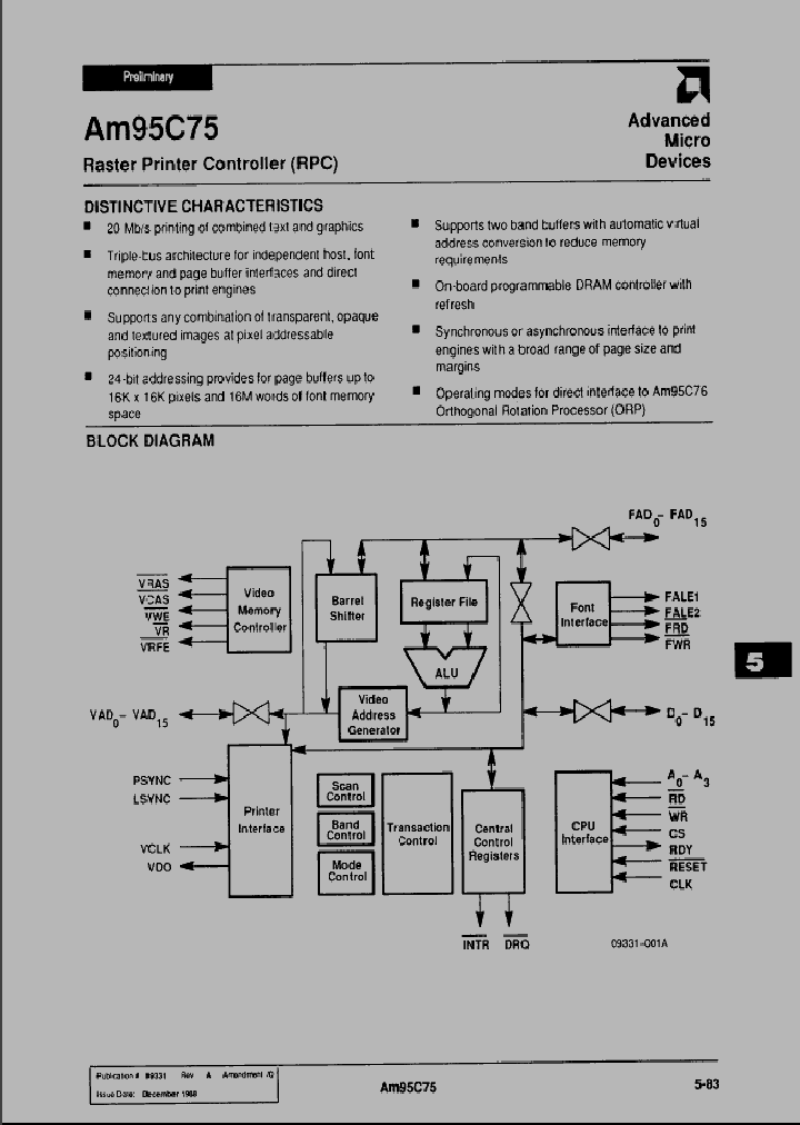 AM95C75_239305.PDF Datasheet