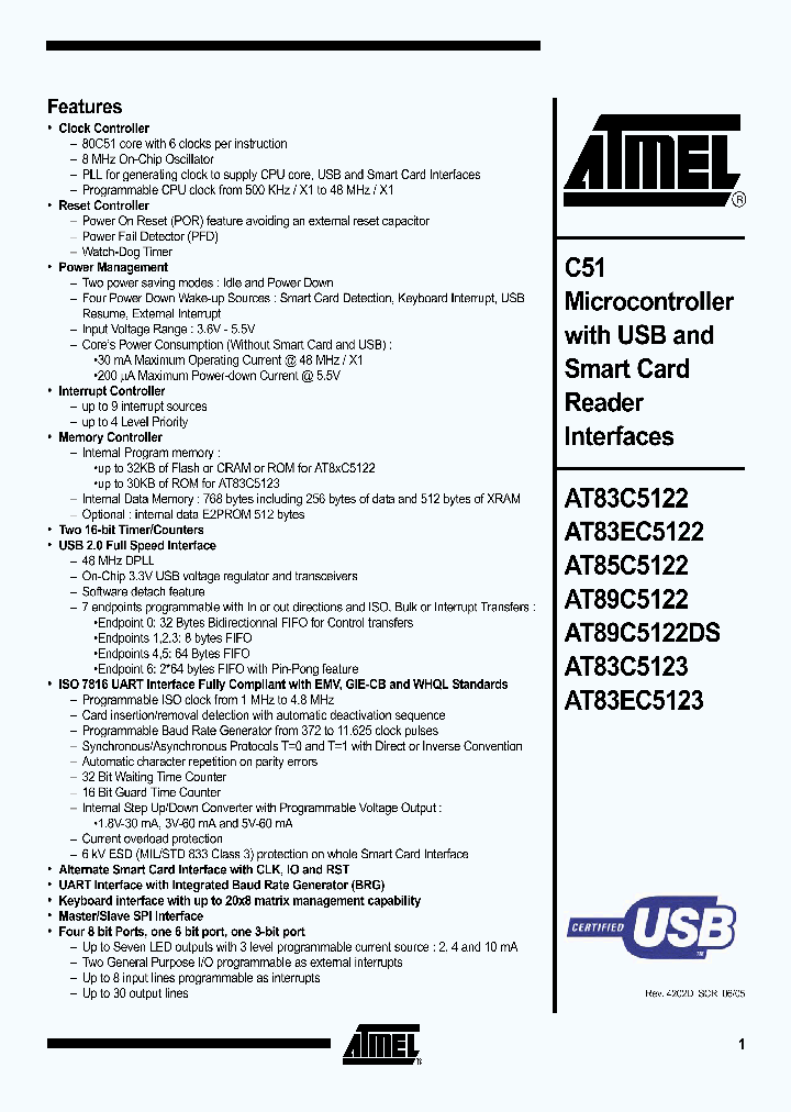 AT89C5122_246607.PDF Datasheet