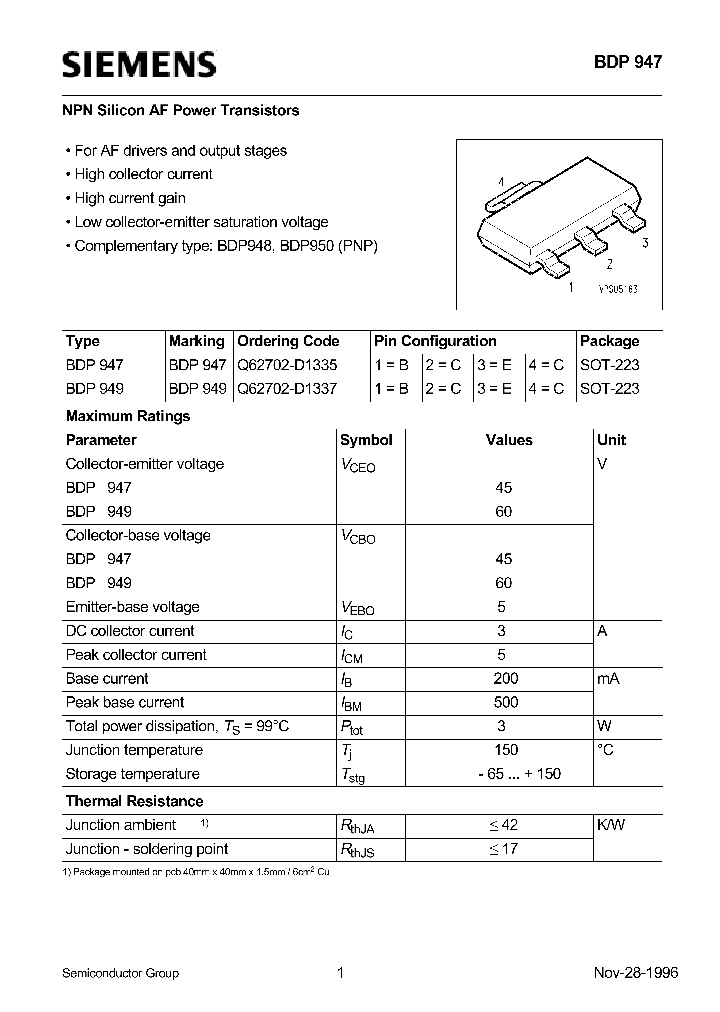 BDP947_238768.PDF Datasheet