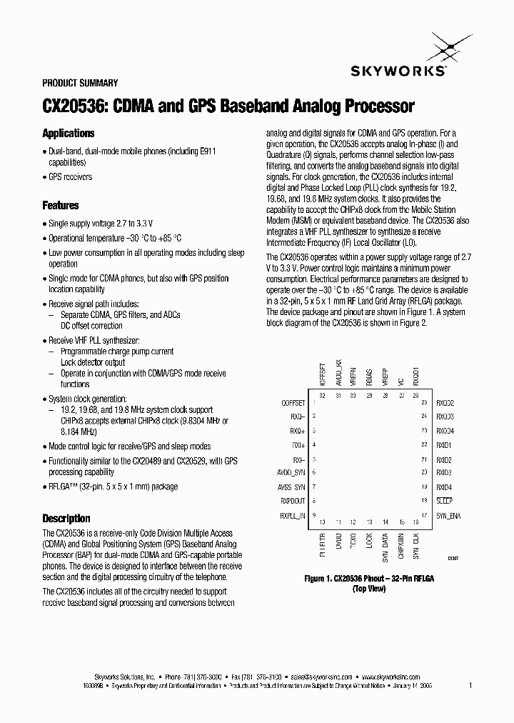 CX20536_261929.PDF Datasheet
