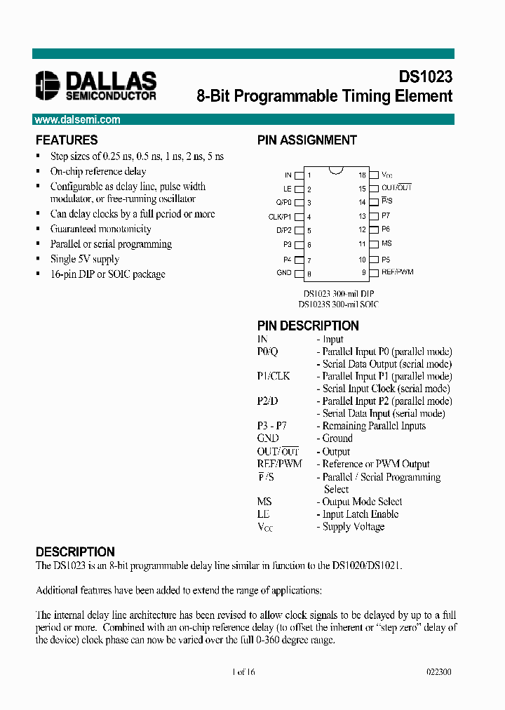 DS1023_261450.PDF Datasheet