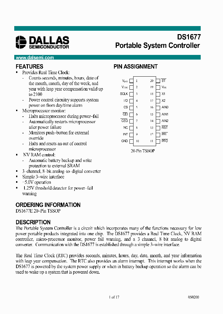 DS1677_265159.PDF Datasheet