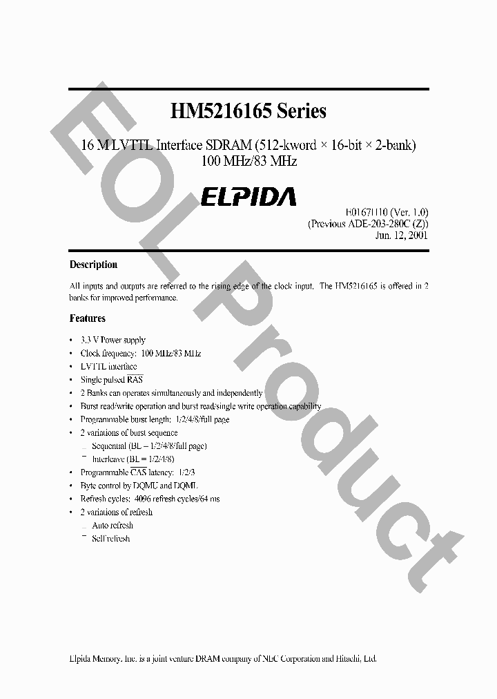 HM5216165_224389.PDF Datasheet