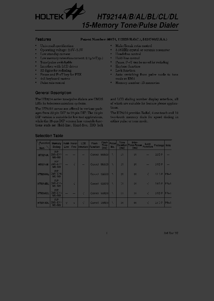 HT9214_219330.PDF Datasheet