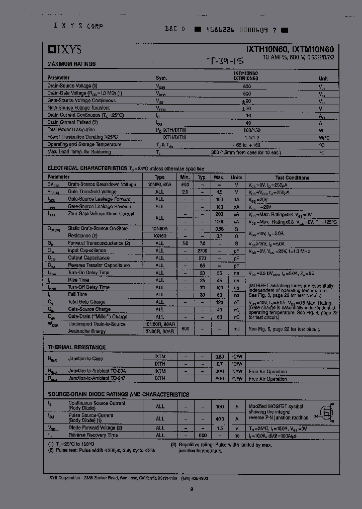 IXTM10N60_240017.PDF Datasheet