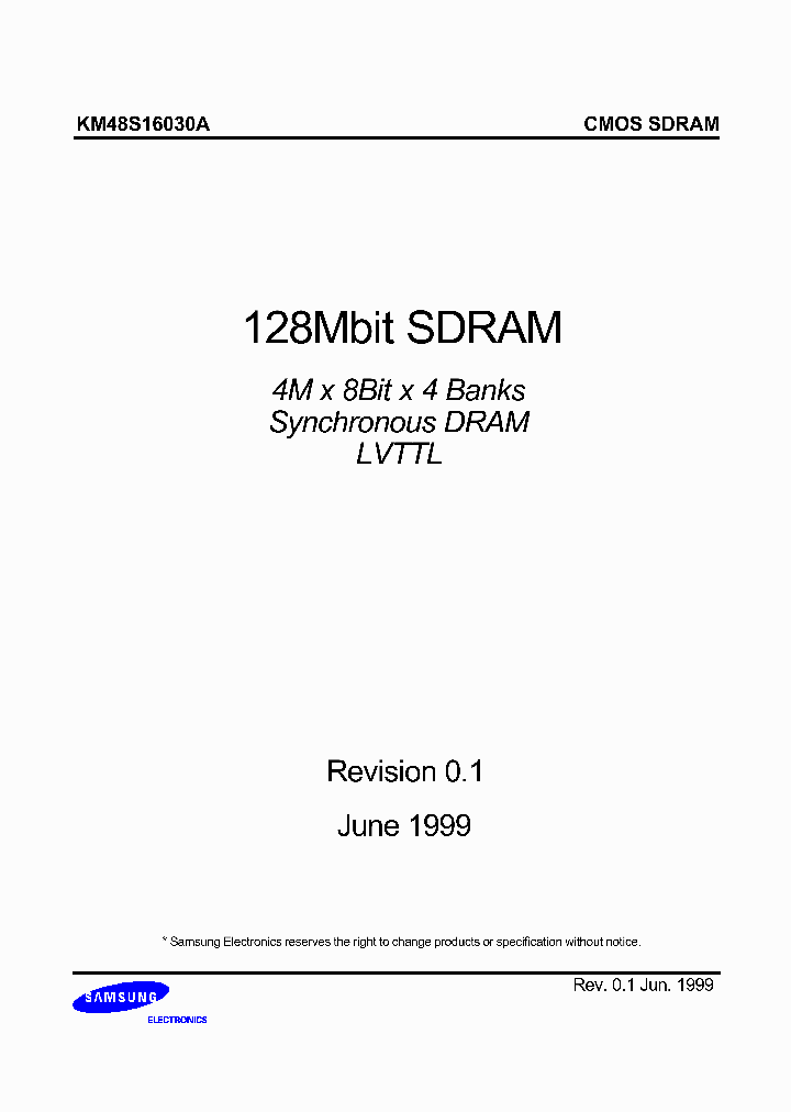 KM48S16030AT-GF8_219088.PDF Datasheet