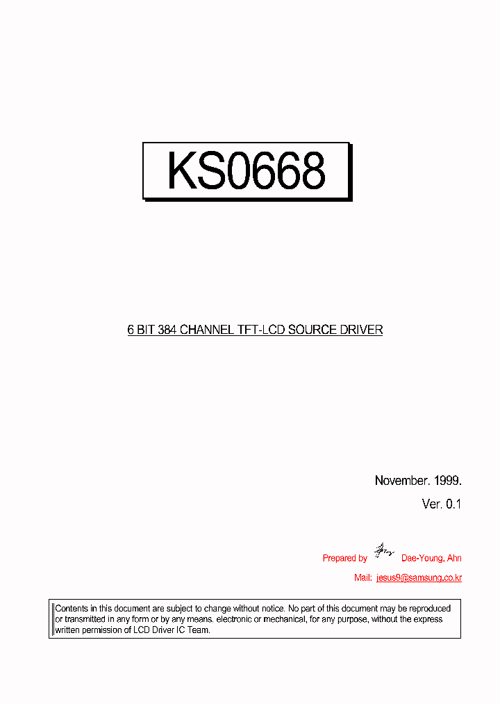 KS0668_204459.PDF Datasheet