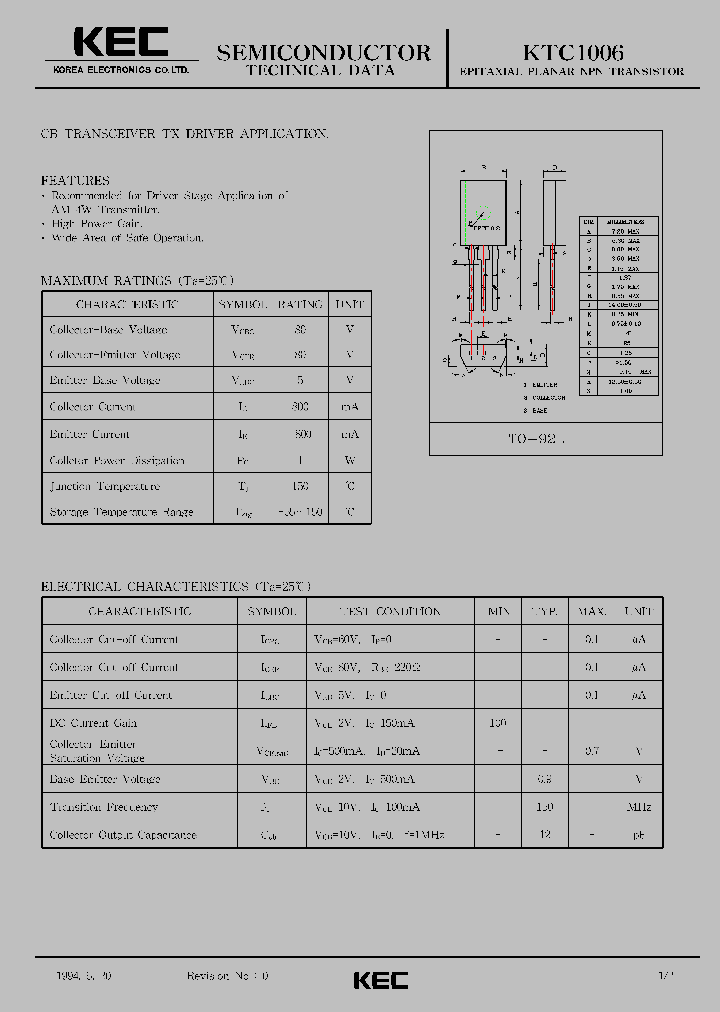 KTC1006_233525.PDF Datasheet