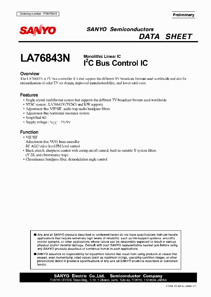 LA76843N_216259.PDF Datasheet