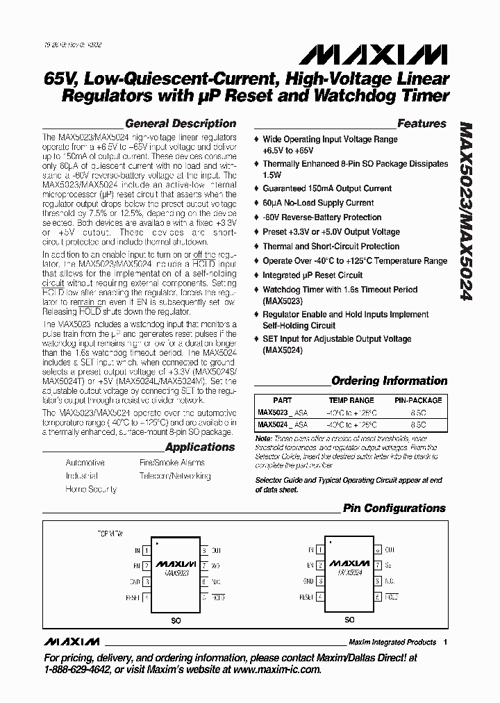 MAX5023-BMAX5024_254861.PDF Datasheet