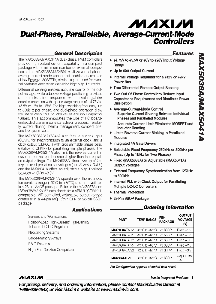 MAX5038A_263377.PDF Datasheet