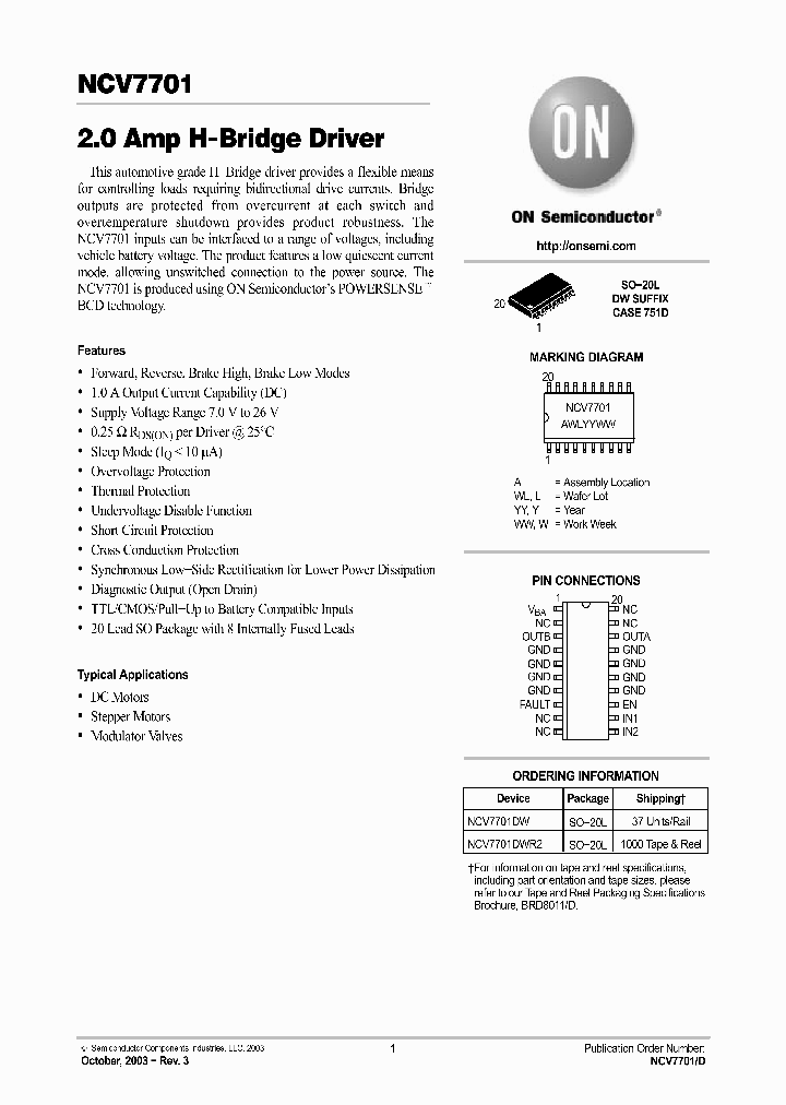 NCV7701_253563.PDF Datasheet