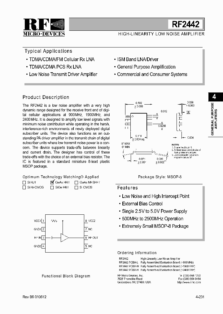 RF2442_245632.PDF Datasheet