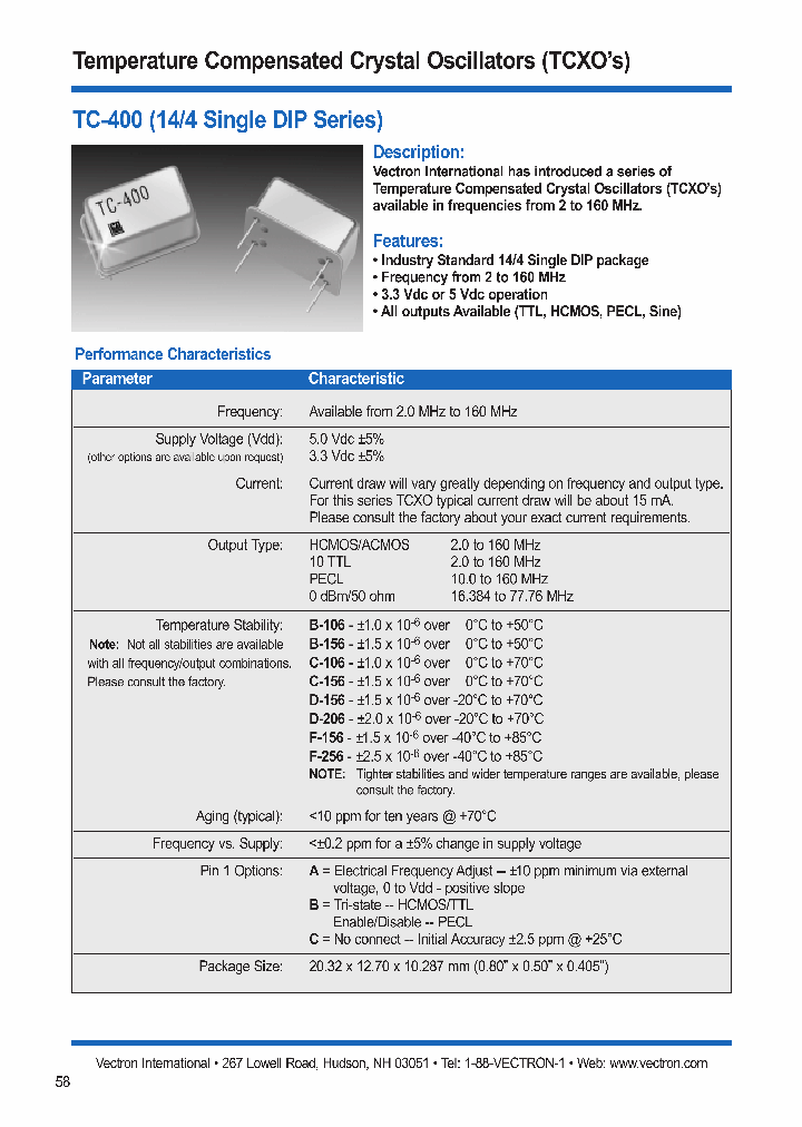TC400_265133.PDF Datasheet
