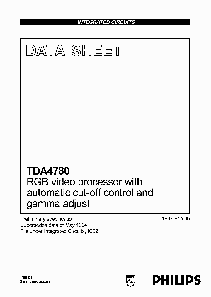 TDA4780_266583.PDF Datasheet