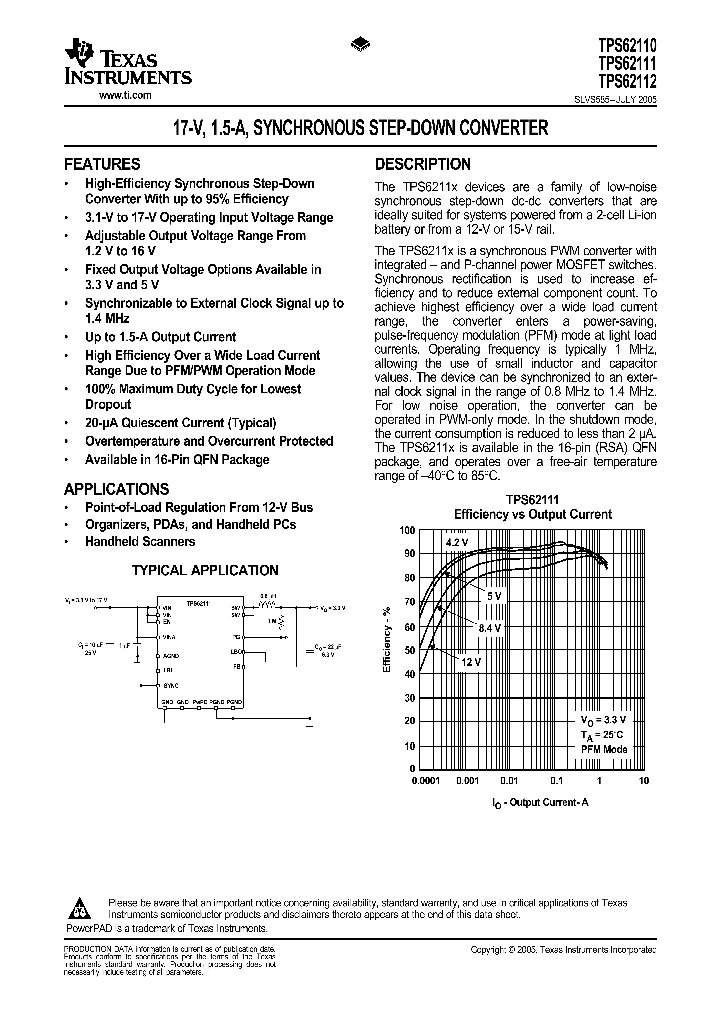 TPS62112_265261.PDF Datasheet