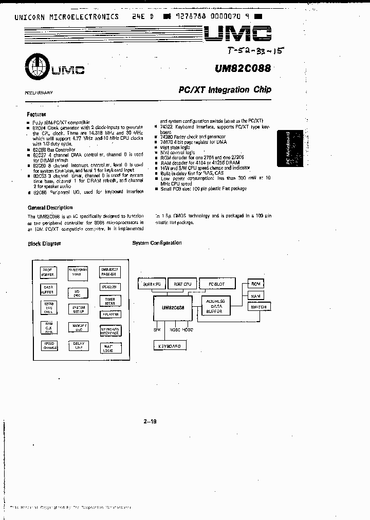 UM82C088_204193.PDF Datasheet