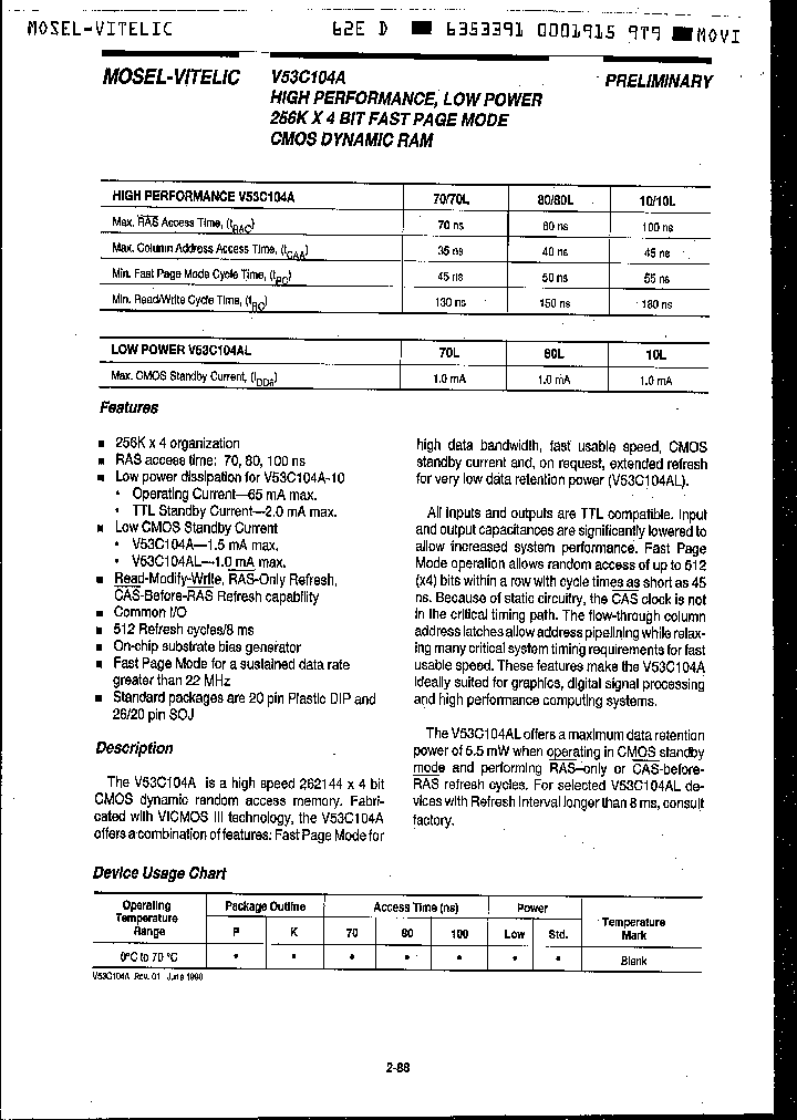V53C104A_228742.PDF Datasheet