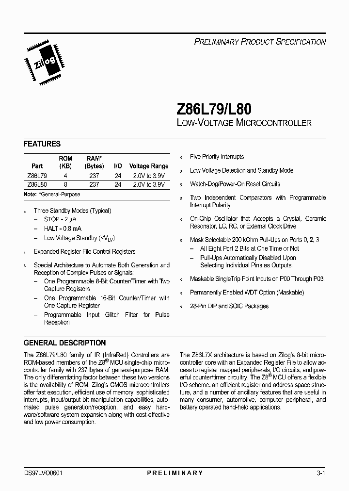 Z86L79_264512.PDF Datasheet