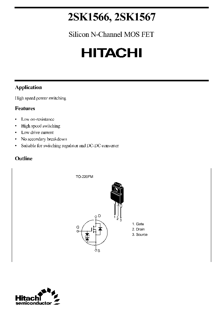2SK1567_202701.PDF Datasheet