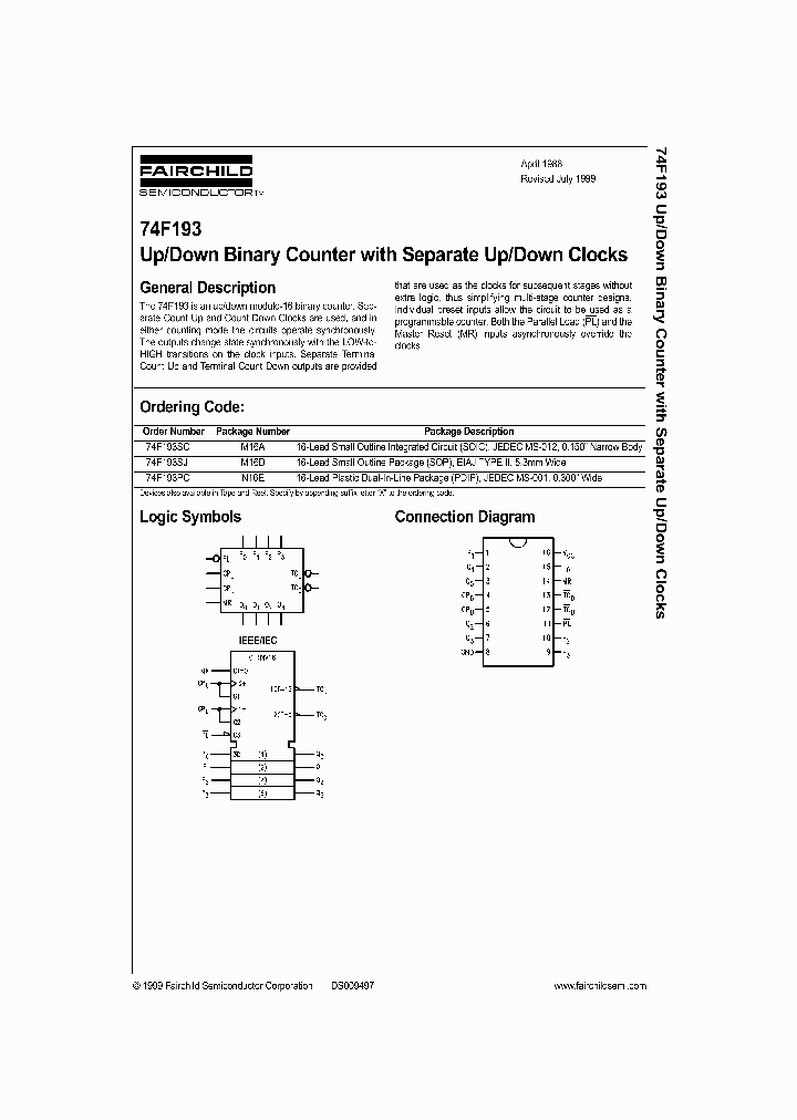 74F193PC_214911.PDF Datasheet