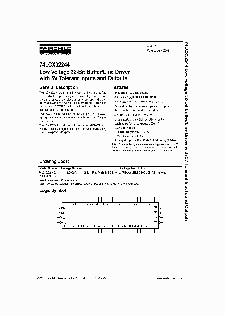 74LCX32244_215501.PDF Datasheet