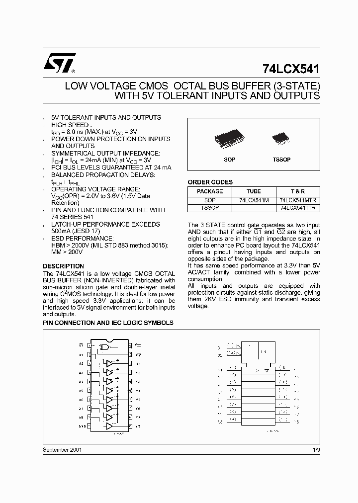 74LCX541MTR_233487.PDF Datasheet