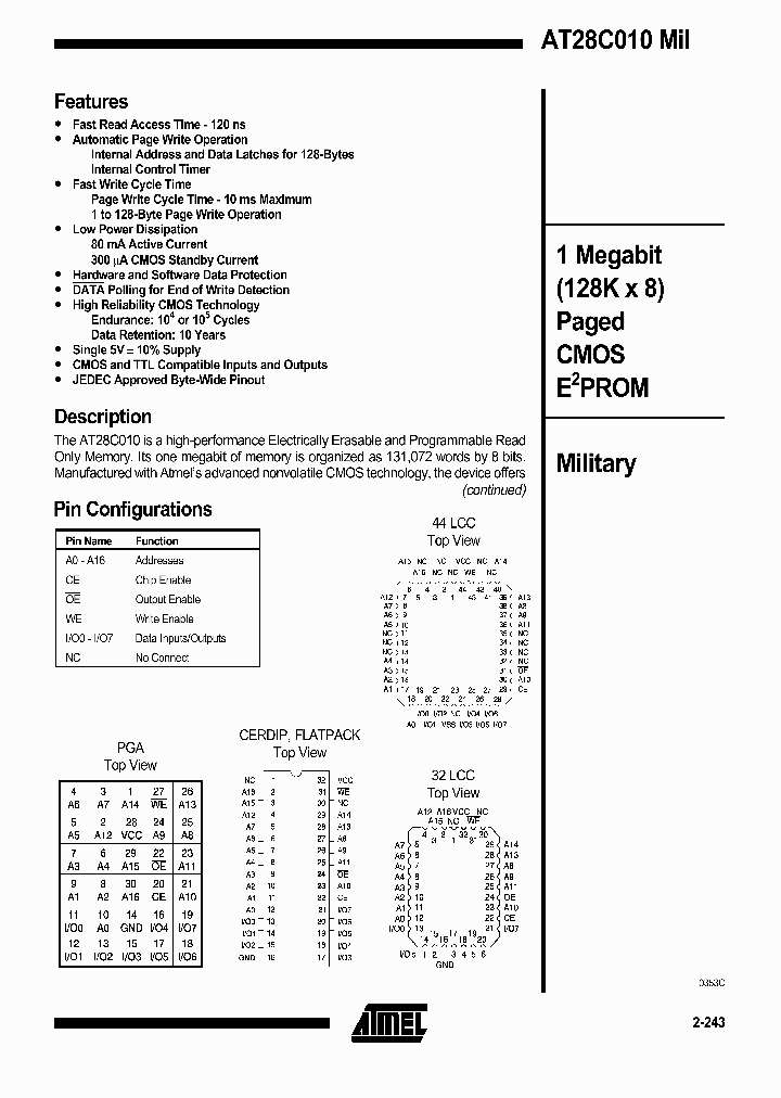 AT28C010_238066.PDF Datasheet