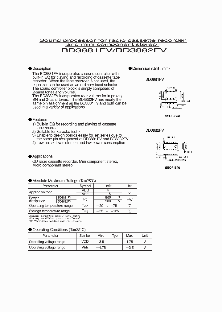 BD3882FV_22398.PDF Datasheet