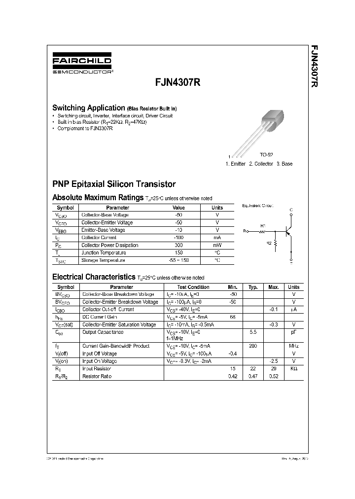 FJN4307R_212425.PDF Datasheet