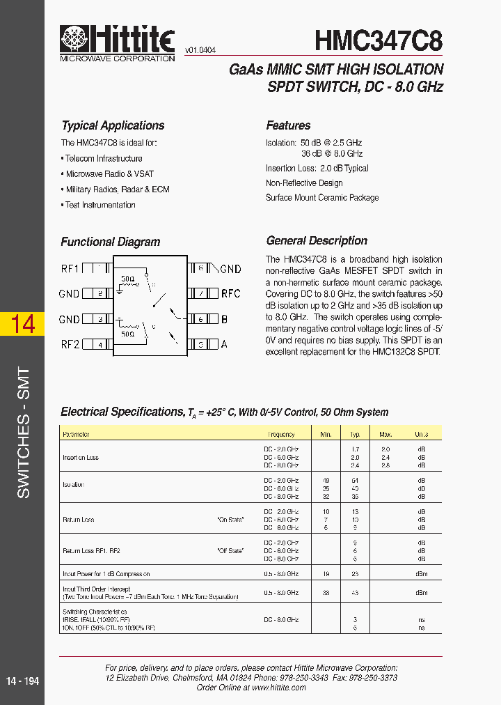 HMC347C8_198827.PDF Datasheet