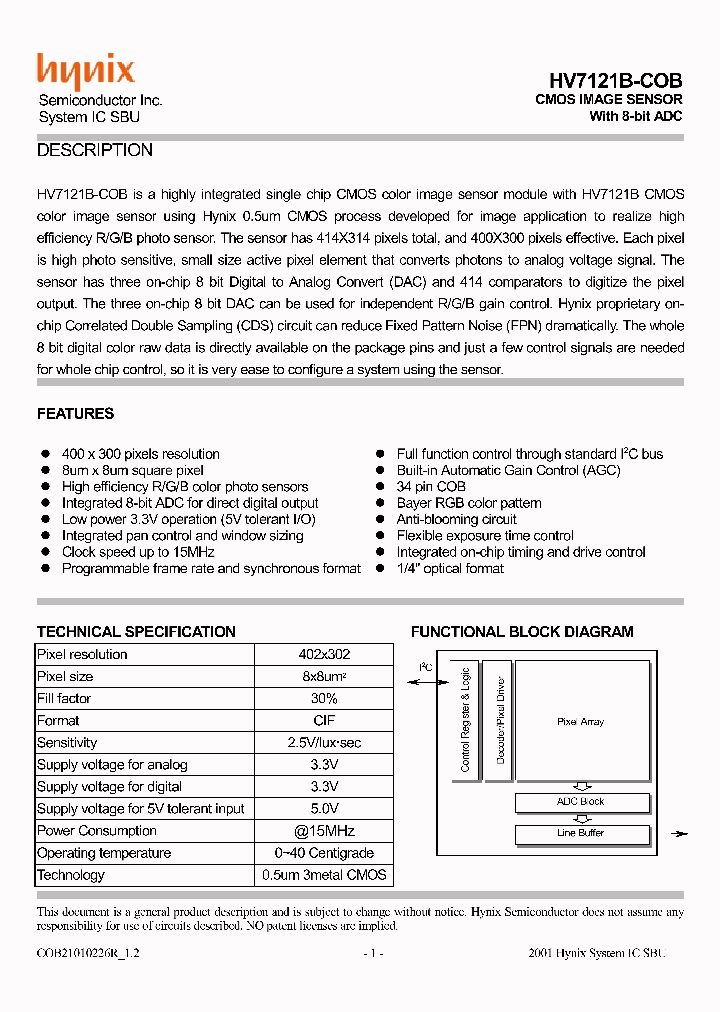 HV7121B-COB_212579.PDF Datasheet