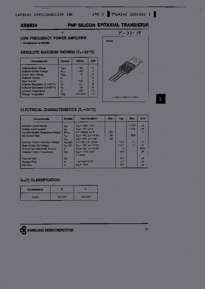 KSB834_223516.PDF Datasheet